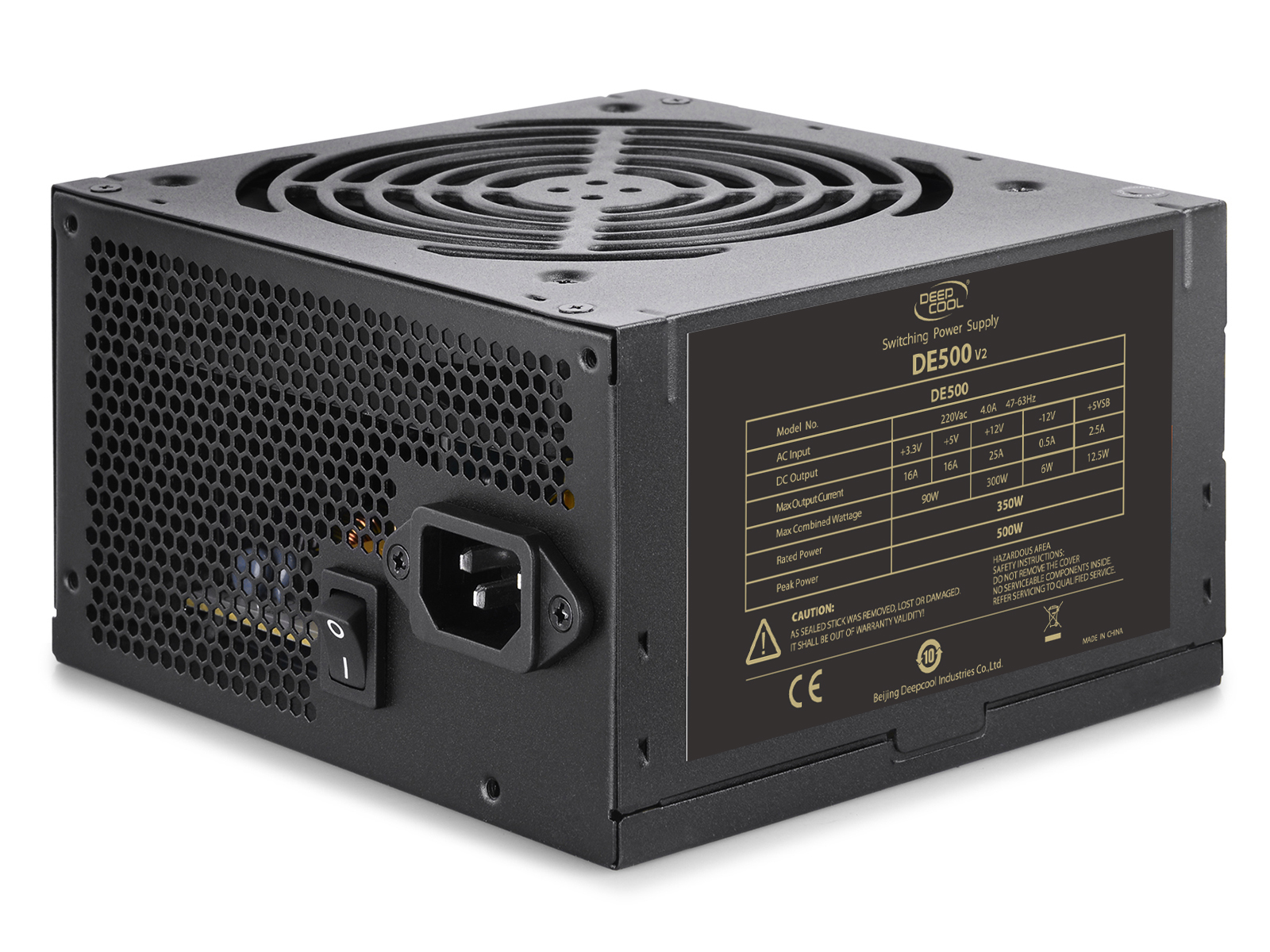 Блок питания deepcool de600 v2 обзор