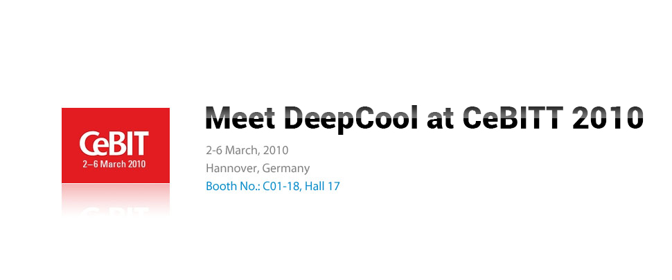 Meet DeepCool at China Sourcing Fair 2010! 