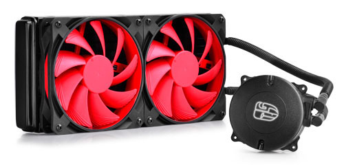 Liquid cooling sale deepcool maelstrom 120t